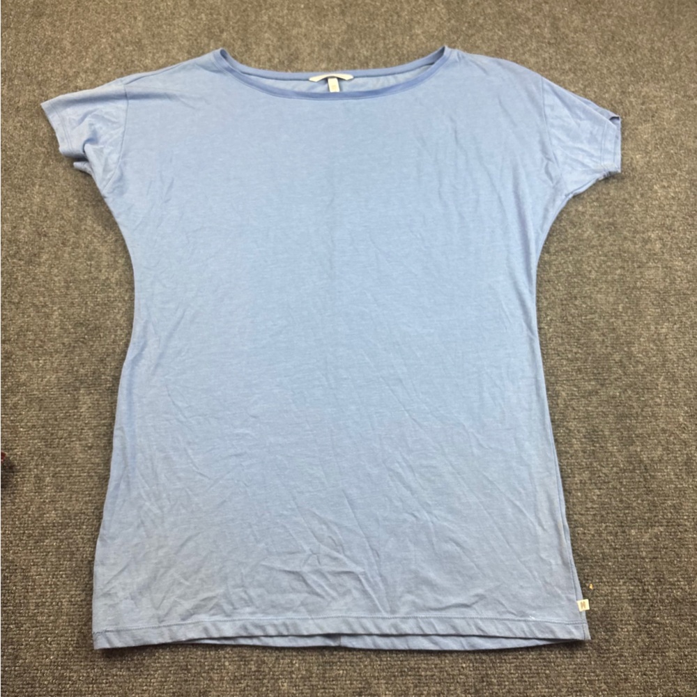 VICTORIA’S SECRET Women’s Blue Sleep Shirt Short Sleeved Pajamas size: Large